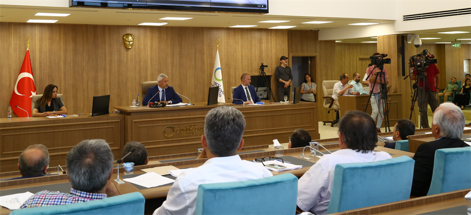 BÜYÜKŞEHİR BELEDİYE MECLİSİ TOPLANDI