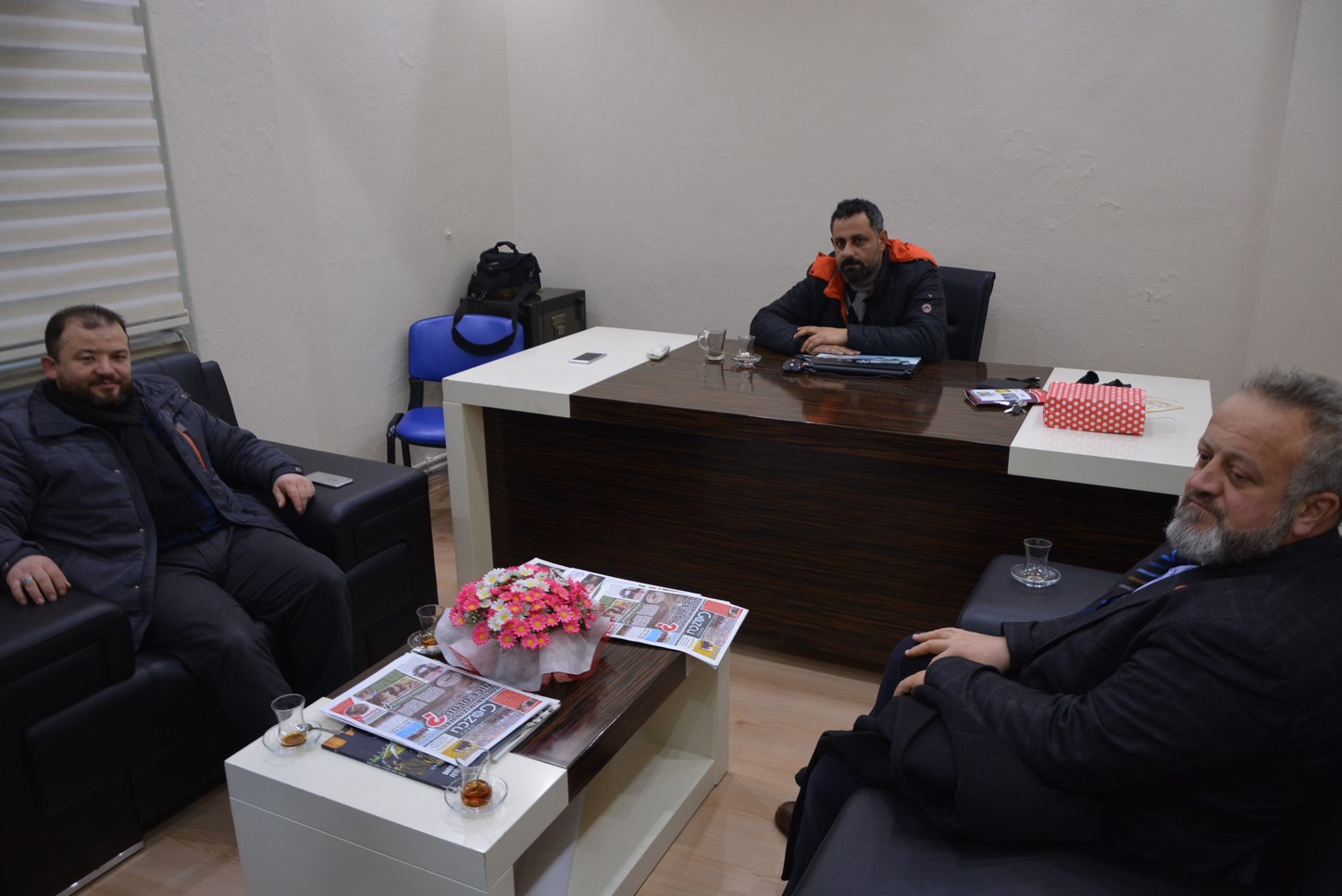 GAZETEMİZE ANLAMLI ZİYARET: “GÖZCÜORDU, GAZETECİLİĞE YENİ BİR NEFES KATACAK”