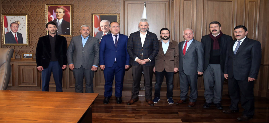 ORAYBİR YÖNETİMİNDEN BAŞKAN YILMAZ’A ZİYARET
