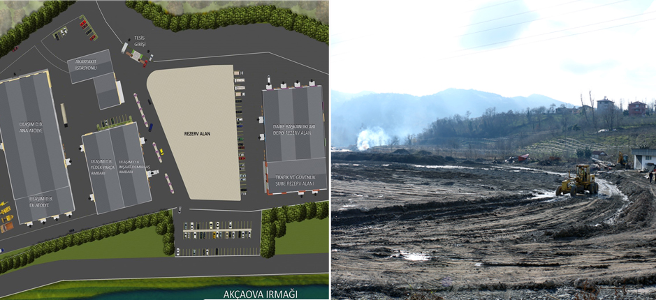 YENİ YERLEŞKENİN YAPIM ÇALIŞMALARI BAŞLADI