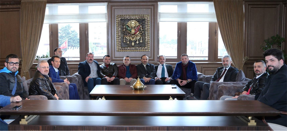 ESOF’TAN BAŞKAN YILMAZ’A ZİYARET