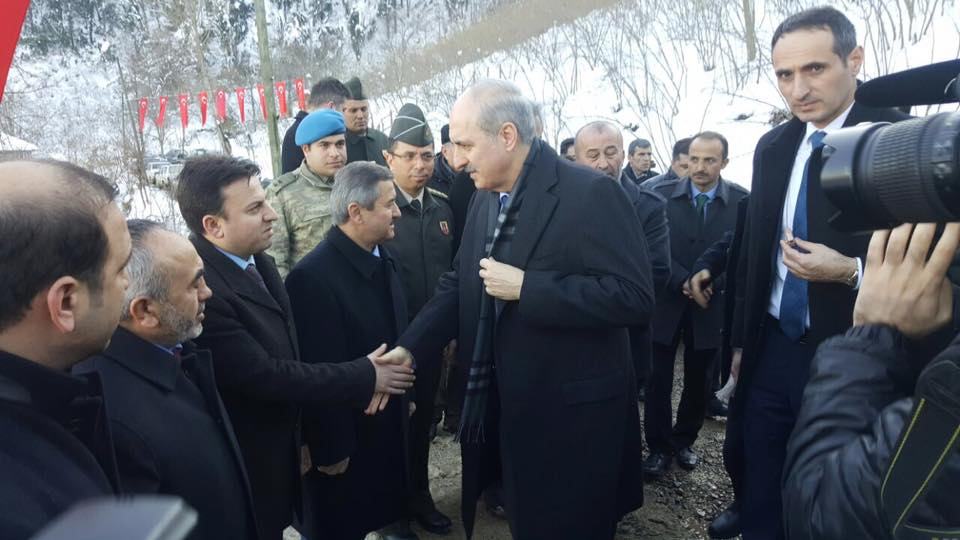 KURTULMUŞ, EL BAB ŞEHİDİNİN AİLESİNİ ZİYARET ETTİ