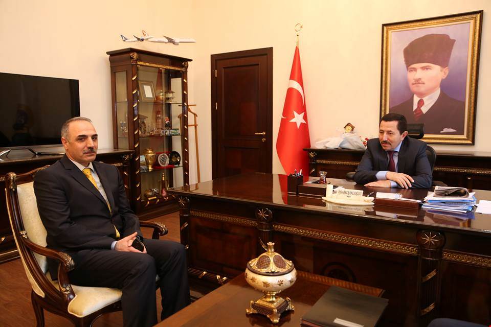 YENİ DEFTERDAR IŞIK, VALİ BALKANLIOĞLU’NU ZİYARET ETTİ