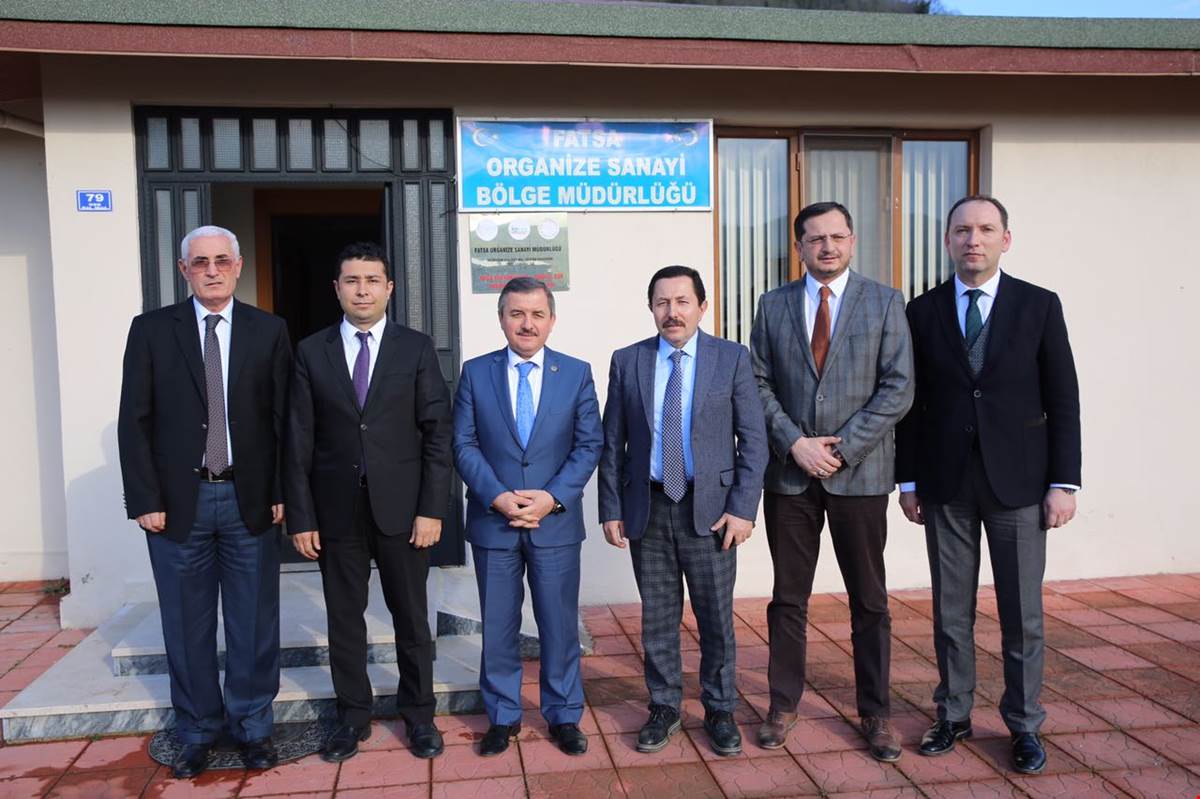 FATSA ORGANİZE SANAYİ BÖLGESİNDE TOPLANTI