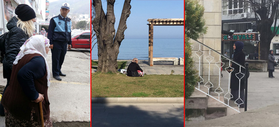 DİLENCİLERİ 153’E İHBAR EDİN