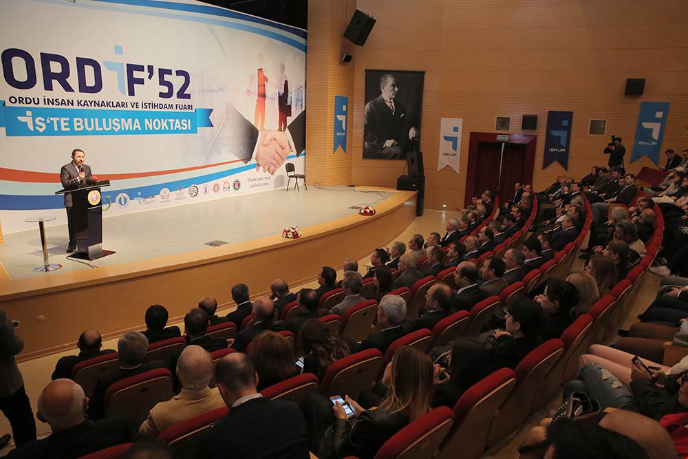 ORDU İNSAN KAYNAKLARI VE İSTİHDAM FUARI(ORDİF 52) AÇILDI