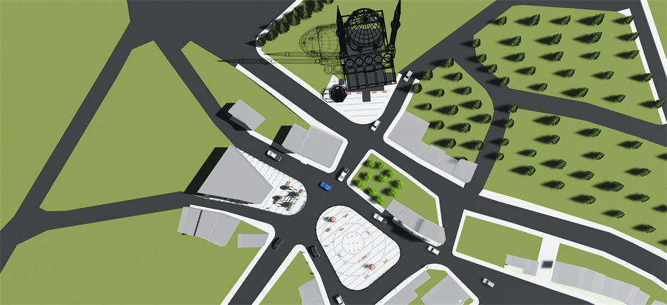 DAMARLI MAHALLESİ’NE YAPILACAK MEYDANIN İHALESİ GERÇEKLEŞTİRİLDİ