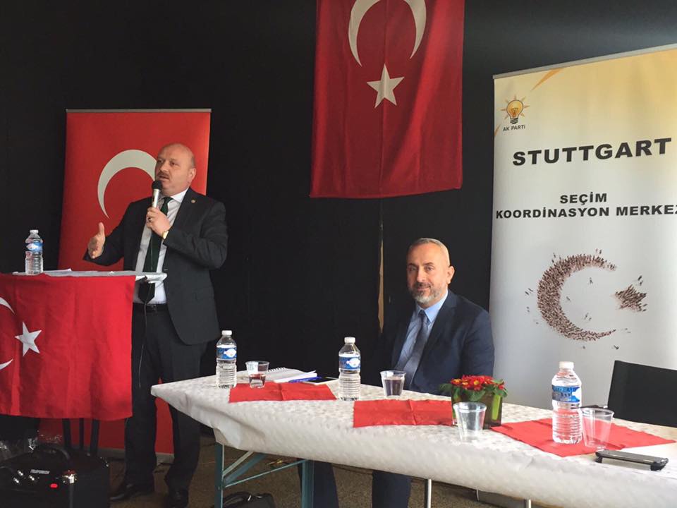 AK PARTİLİ VEKİL ALMANYA’NIN YASAĞINI DİNLEMEDİ