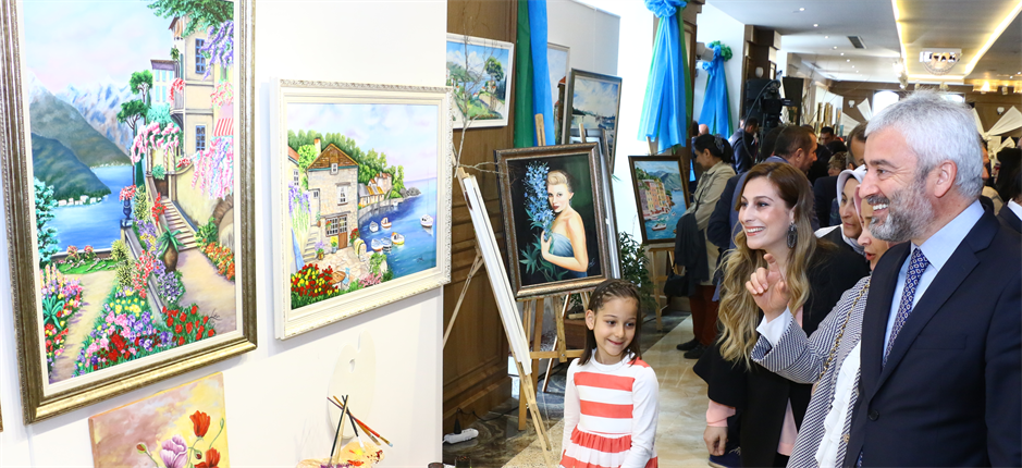 ORMEK YIL SONU KARMA SERGİSİ AÇILDI