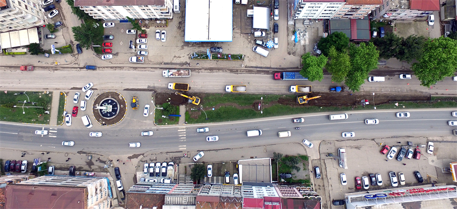 BÜYÜKŞEHİRDEN TRAFİĞİ RAHATLATACAK BİR ADIM DAHA