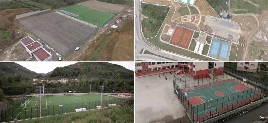 BİR TESİS DAHA HIZLA İLERLİYOR BÜYÜKŞEHİR’DEN SPORA DEV YATIRIM