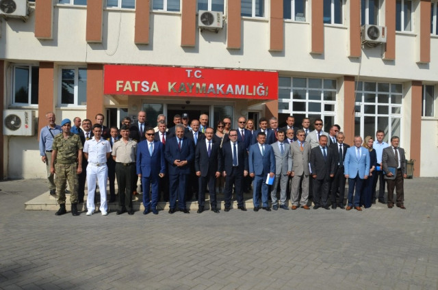 Vali Yavuz Fatsa’da İncelemelerde Bulundu