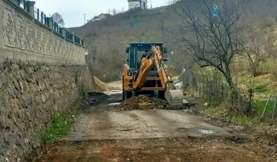 FATSA BELEDİYESİ KIRSALDA HİZMETE HIZ KESMEDEN DEVAM EDİYOR