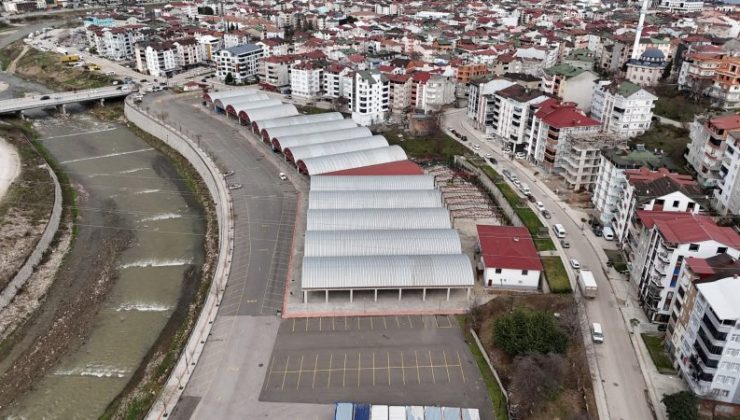 KARADENİZ’İN EN BÜYÜK PAZARINA EK ALAN YAPILIYOR